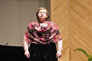 Megan Amos, Performing Arts BC 2018 Junior Classical Voice rep